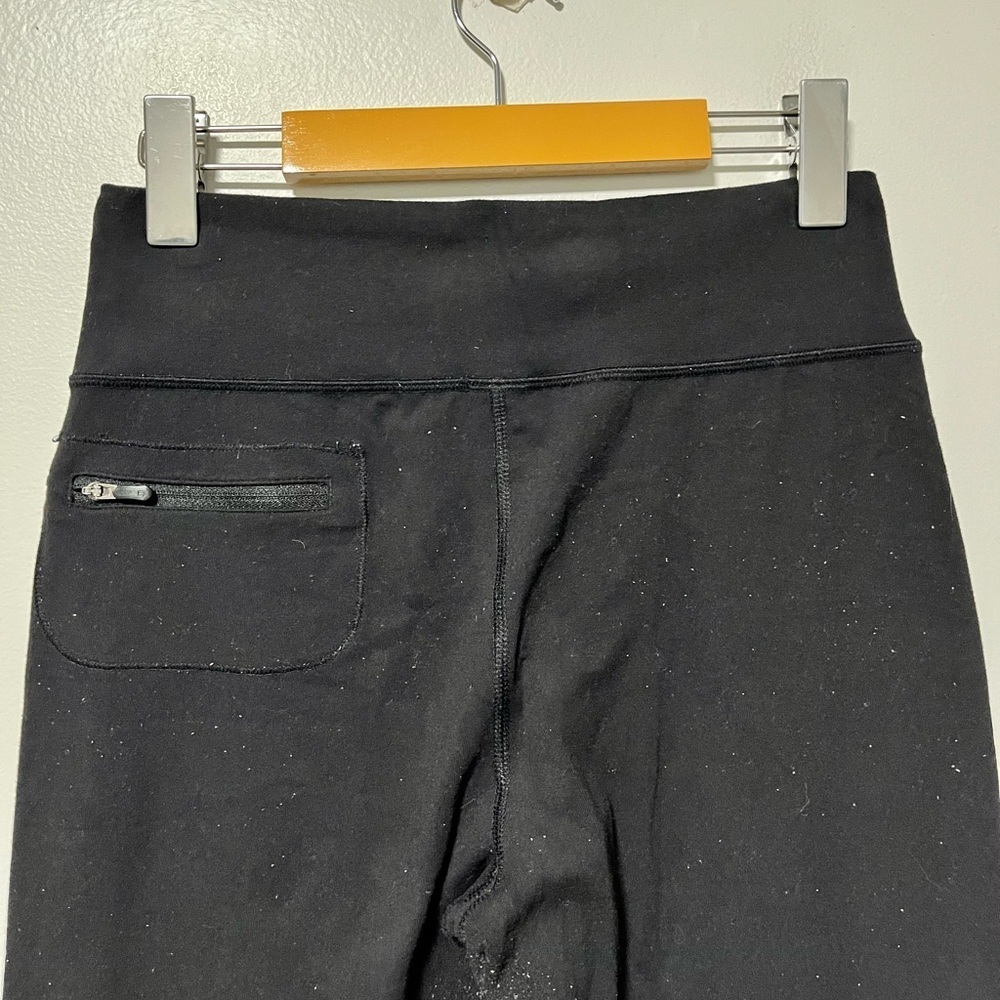 Lululemon Black Groove Pants - Approx. Size M (13” Waist, 32” Inseam) - Picture 6 of 10